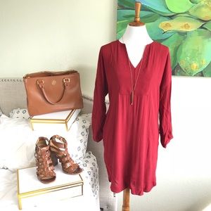Madewell red dress